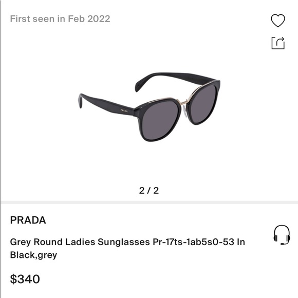 PRADA Catwalk Sunglass main image 5
